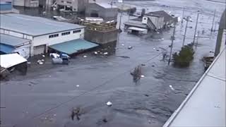 2011 Japan Tsunami  Hachinohe Port Full Footage [upl. by Taryne565]