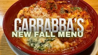 Carrabbas New Fall Menu is Amazing [upl. by Levram522]