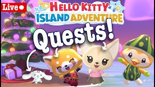 Quests with Milk Fenneko amp Retsuko LIve Hello KItty Island Adventure [upl. by Jahdol]