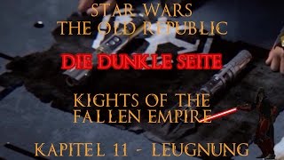 SWTOR Sith Inquisitor Knights of the Fallen Empire Kapitel 11 Leugnungen neu [upl. by Dionisio826]