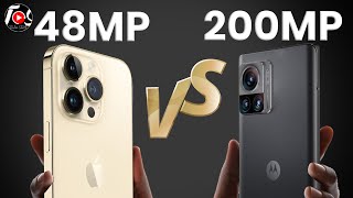 Android 200MP Camera Vs Apple 48MP Camera 😲⚡️TrakinShorts Shorts [upl. by Tomchay]