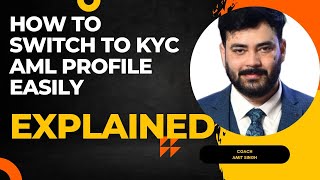 KYC AML  HOW TO SWITCH TO KYC AML ANALYST  JOB CHANGED TO KYC AML HOW TO CHANGE JOB TO KYC AML [upl. by Sven]