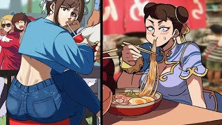 A Date with Chun Li  CEO of MILFS comic dub [upl. by Ydnor]