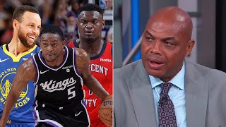 Inside the NBA reacts to Warriors amp Blazers amp Pelicans vs Kings Highlights [upl. by Remsen]