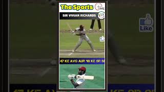 SIR VIVIAN RICHARDS The legend of West Indies cricket shorts cricket [upl. by Hope]