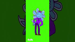 Axel The Axolotl Does The Wait Dance animation trending maps axolotl [upl. by Enomahs302]