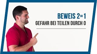 21 Beweis Gefahr beim Teilen durch 0  Mathe by Daniel Jung [upl. by Charbonneau476]