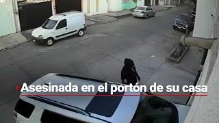 A PLENA LUZ DEL DÍA  As3s1nan a una mujer en la entrada de su casa en Morelia [upl. by Anirrehs]