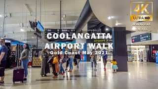 Gold Coast Airport  4K Ambient Walk [upl. by Zirtaeb]