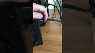 Cooler Master 750w Gold  Power problem  Wont turn on after turn off [upl. by Ycniuq]