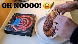 NEW LUXURY XXL PIG IN BLANKETS YORKSHIRE PUDDING REVIEW [upl. by Antin979]