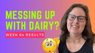 Week 64 Weigh In Results Is Dairy Messing Up My Results carnivorediet weightlossjourney [upl. by Eeimaj980]