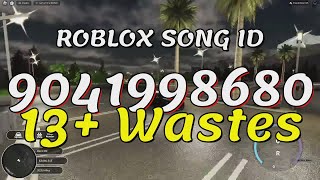 13 Wastes Roblox Song IDsCodes [upl. by Dolly]