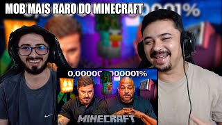 REACT QUAL É O MOB MAIS RARO do MINECRAFT Cariani vs Balestrin  BB100 Games [upl. by Ydnil882]