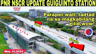 PNR NSCR UPDATE GUIGUINTO STATIONMay 142024 build3xbuild better more [upl. by Tomchay575]