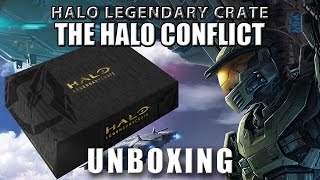 Unboxing  Halo Legendary Crate The Halo Conflict [upl. by Sholom]