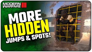 20 Secret Jumps amp Spots in Modern Warfare III Scrapyard Sub Base amp Rust [upl. by Atinal]