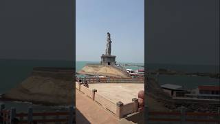 Thiruvalluvar Statue  stone sculpture of the Tamil poet Kanyakumari [upl. by Loos]