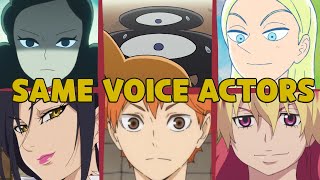 Ousama Ranking All Characters Japanese Dub Voice Actors Seiyuu Same Anime Characters [upl. by Kenn]