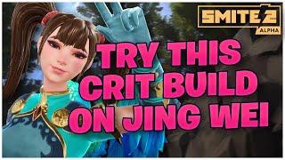 TRY THIS CRIT BUILD ON JING WEI SMITE 2 [upl. by Codi]