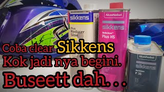 Review clear SIKKENS HS  cara mengeclear body motor [upl. by Refinej]