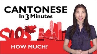 Learn Cantonese  Cantonese in 3 Minutes  How Much [upl. by Candida]