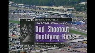 1998 NASCAR Winston Cup Series Bud Shootout Qualifier At Daytona International Speedway [upl. by Veleda257]