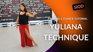 BELLYDANCE TUTORIAL Yuliana Voronina [upl. by Una127]