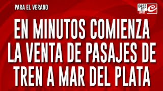 Verano 2025 comienza la venta de pasajes a la Costa Atlántica [upl. by Nate]