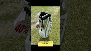 SRIXON golf bags [upl. by Eidnahs299]