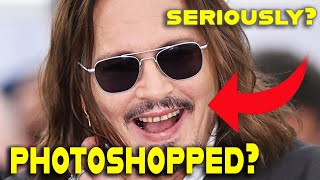 Johnny Depp Teeth are an Issue now Cannes 2023 [upl. by Cudlip]