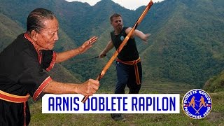 Arnis Kali Doblete Rapilon  Arts martiaux Philippins [upl. by Haydon]