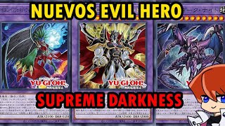 Nueva Cartas Evil Hero Supreme Darkness ¿Hype o Puro Humo YuGiOh TeamSetoX [upl. by Etana]