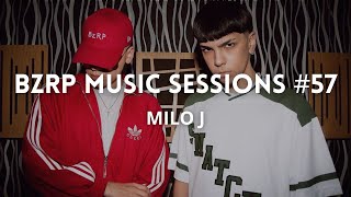 BZRP Music Sessions 57  MILO J  Letra en Español [upl. by Strong]