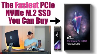 The Fastest PCIe NVMe M2 SSD You Can Buy  SK Hynix Platinum P41 [upl. by Aynik]