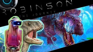 Robinson The Journey VR Gameplay Walkthrough HD  Tar Pit  Part 7 [upl. by Katherina]