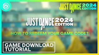 Just Dance 2024 Edition  Nintendo Switch Game Code Redeeming Tutorial [upl. by Oleg]