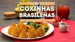 ¿Cómo preparar Coxinhas Brasileñas  Cocina Fresca [upl. by Attenad]