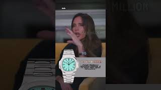 Victoriya Beckham the first female celebrity wearing Patek Philippe Tiffanyampco victoriabeckham [upl. by Notle]