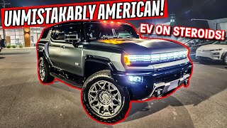 The GMC HUMMER EV SUV is the ULTIMATE OFFROAD ELECTRIC SUV 25 INSANE FEATURES [upl. by Mairim]