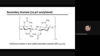 এসিটেট ও ট্রাইএসিটেট আঁশের বাণিজ্যিক উৎপাদন। Chemistry Production of acetate and triacetate fibers [upl. by Blood543]
