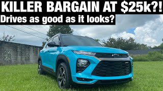 2022 Chevy Trailblazer RS TEST DRIVEFULL REVIEW [upl. by Anialem]