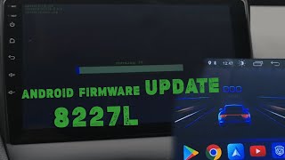 Android auto firmware latest UPDATE  8227L Junsun [upl. by Bastien166]