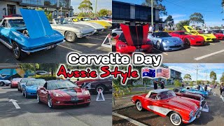 Exclusive Look Corvette Takeover at Local Car Show in Australia [upl. by Ajaj401]