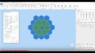 Honeycomb Structure Preview  Materialise Magics 23 [upl. by Annavoig139]