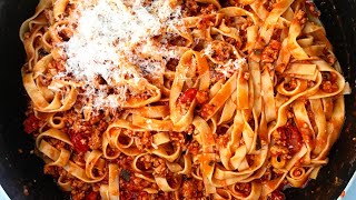 Pasta Bolognese with a secret ingredient [upl. by Fast477]