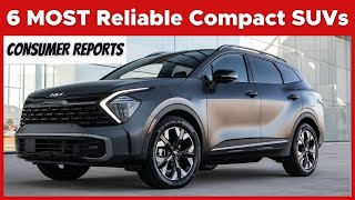 6 Most Reliable amp Fuel Efficient Compact SUVs per Consumer Reports [upl. by Asilrak]