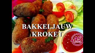 Hoe bereid je Bakkeljauw Kroket [upl. by Gross]