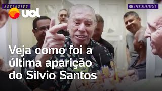 Silvio Santos morre aos 93 anos reveja a última aparição pública do apresentador [upl. by Kameko]