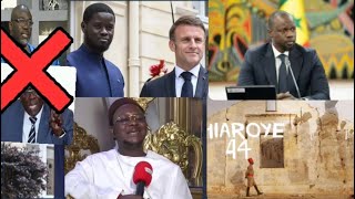 CHEIKH BARA NDIAYE THIAROYE 44 LETTRE MACRON A DIOMAYE NDEL DÈ SONKO LOUM NIOU WAKH MDIAKHYÉRIM [upl. by Yort]